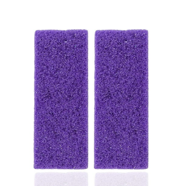 2 Pieces Foot Care Scrubber Reliable Efficient Safe Dualsided Pedicure