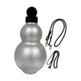 thumbnail image 1 of Botella de agua deportiva Gourd de 900 ml, práctica y con correa cruzada. Plata, 1 of 9