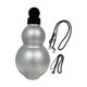 thumbnail image 1 of Botella de agua de calabaza, botella para beber agua, 900 ml, práctica taza para beber al aire libre Plata, 1 of 9
