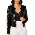 thumbnail image 1 of Casual Short Jacket Fashion Casual Long Sleeve Cardigan Coat Perfect Present for Women Girls, 1 of 4