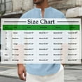 thumbnail image 3 of Mqqzkk Mens Long Sleeve 1/4 Button Up Shirt Crew Neck Summer Fashion Dress Shirts Casual Business Golf Daily Tops, 3 of 6