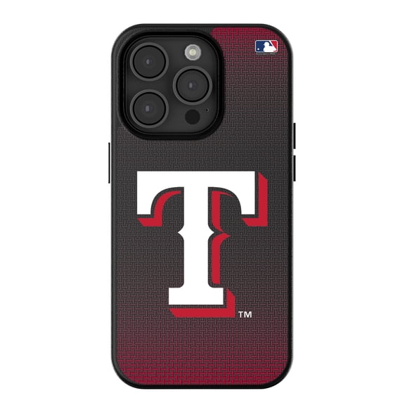 Texas Rangers Linen Logo iPhone Magnetic Bump Case