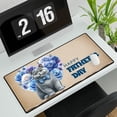 thumbnail image 3 of British Shorthair Proud Dad Happy Father's Day Desk Mat Full Keyboard Mouse Pad Cat Lover Kitten Owner Gifts Large Mousepad - 02008, 3 of 5