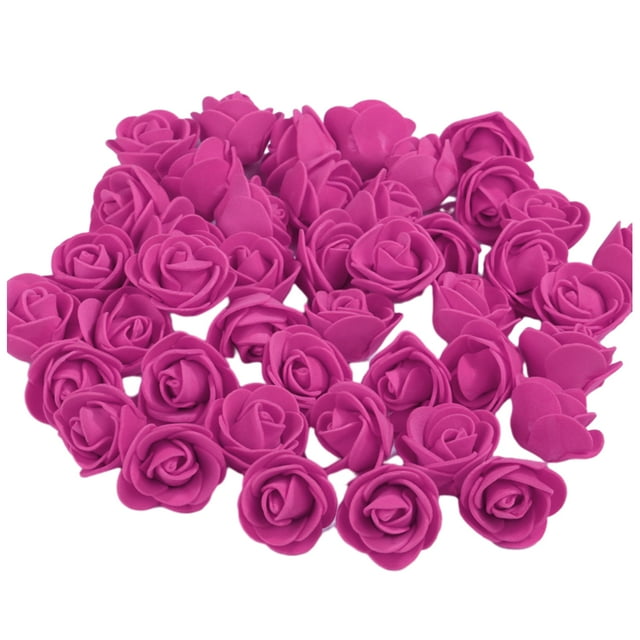 Youkk 500pieces Colorful And Multi Color Options Choose Wide Range Of Vibrant Colors For DIY Projects DIY Rose Head Diy Bag rose red 1Set