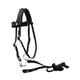 thumbnail image 3 of Brida de caballo con riendas, cuerda principal para caballo, sillas de montar occidentales ajustables, riendas de brida de tracción lateral, equipo L Negro, 3 of 8