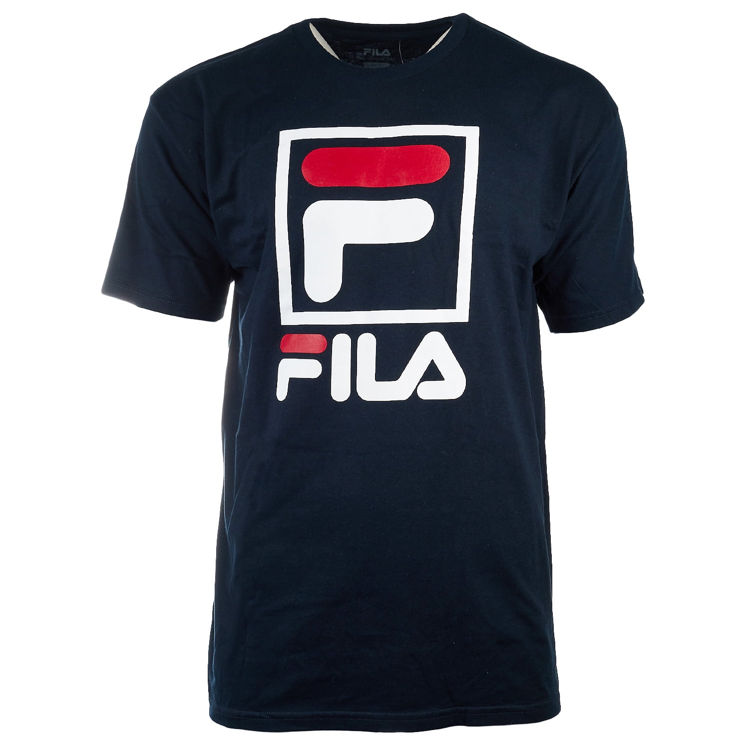 FILA - Fila Stacked T-Shirt - Navy 