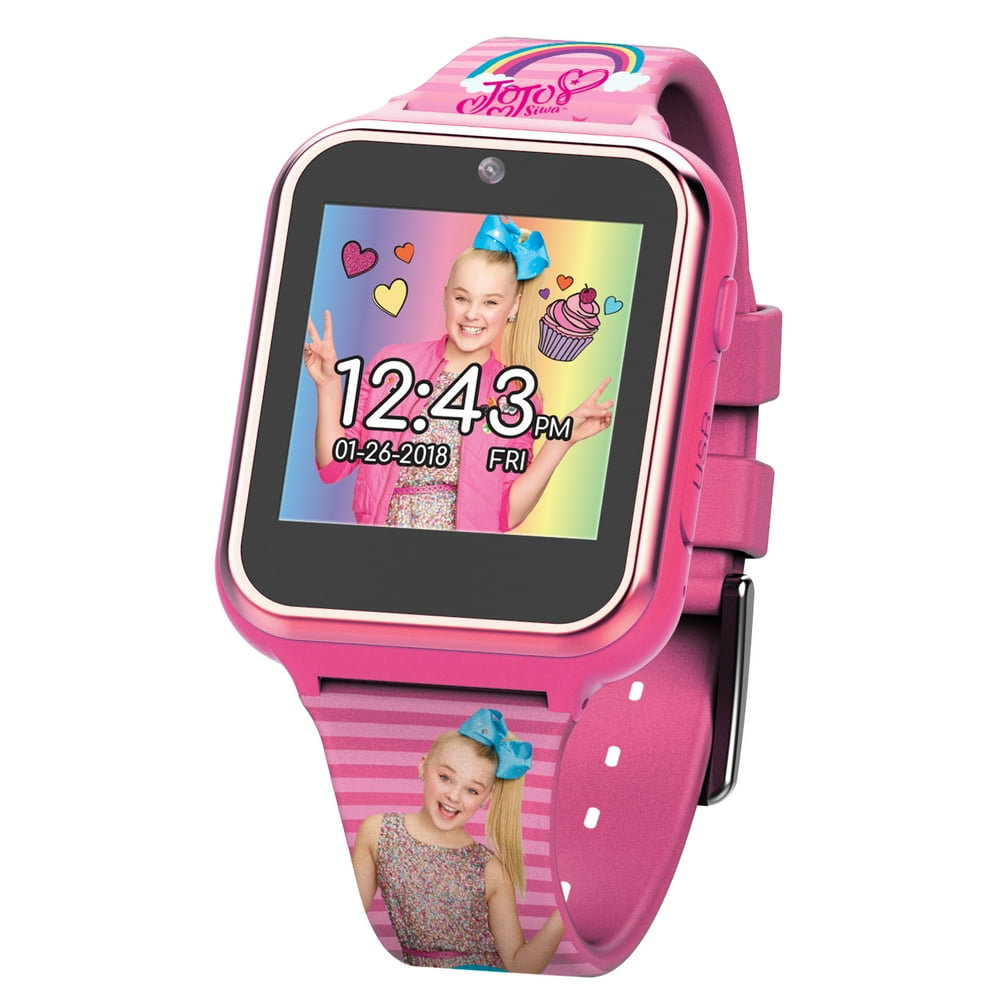 JoJo Siwa - JoJo Siwa iTime Kids Smart Watch, 40 mm, Pink - Walmart.com