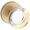 Satin Brass (Lifetime), variant on Baldwin Reserve Contemporary Crystal Knob - Round Rose, Full Dummy, Satin Nickel