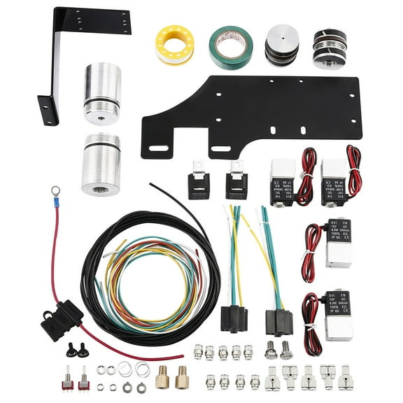 Geelife Front Air Ride Shock Lowering Kit Fit For Harley-Davidson Harley Touring Street