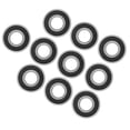 thumbnail image 2 of Roulements à Rainures Profondes, Roulements 6202-RS, Noir 10Pcs Appareils Ménagers pour Moteurs Automobiles, 2 of 8