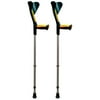 ORTONYX Forearm Crutch (1 Pair) - Ergonomic Handle with Comfy Grip - Adult Size