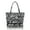 White-1, variant on 20" Women Weekender Travel Overnight Duffle Bag Carry on with Shoes Compartment Black White