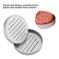 thumbnail image 2 of LYUMO Meat Press Maker,NonStick Round Shape Grill Press Meat Beef Maker Patty Mold Making Tool, Round Grill Press, 2 of 8