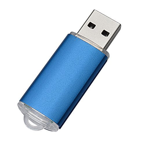 KOOTION 10PCS 32GB Clés USB Clés USB Bâton de Mémoire (5 Couleurs Mélangées: Bleu Vert Rose Violet Orange)