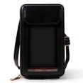 thumbnail image 1 of Monedero para teléfono móvil para mujer, pequeño bolso cruzado de piel sintética con ranuras para tarjetas y cierre de cremallera múltiple, 1 of 5