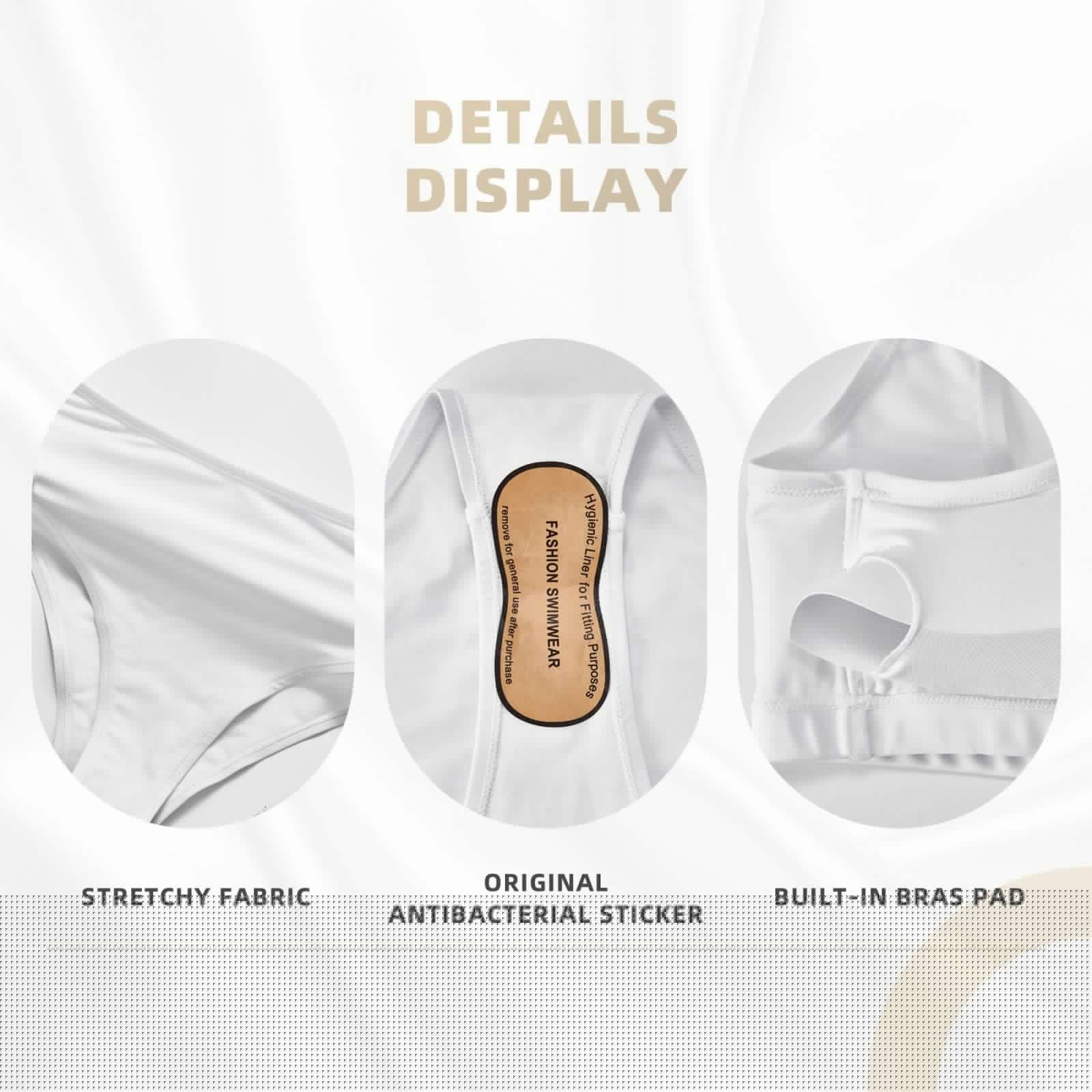 thumbnail image 6 of Daiia Funny Dinosaurs on Stripes printed 2 piece Swimsuit Bikinis for Women High Waisted Racerback Bathing Suits Summer Tummy Control Scoop Neck Swimwear-XX-Large, 6 of 8