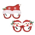 thumbnail image 5 of Dserhfy Christmas Party Santa Claus Snowman Glasses Adult Kids Gift Xmas Decor Eyewear, 5 of 8