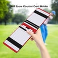 thumbnail image 4 of Noref PU Golf Score Counter Keeper Card Holder Gift Sports Accessories with Pencil , Golf Score Counter Accessories, Golf Accessories, 4 of 7