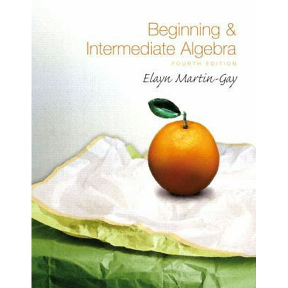 Pre-Owned Beginning & Intermediate Algebra [With CDROM] (Hardcover) 0136007317 9780136007319