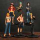 thumbnail image 2 of Figuras de colección de One Piece Luffy Nami Ace Sanji Zoro Law, 6 unidades por juego, modelo de PVC, 2 of 5