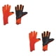 thumbnail image 3 of Guantes de portero de fútbol para niños Wosthever antideslizantes naranja Adulto 8 2Conjunto, 3 of 6