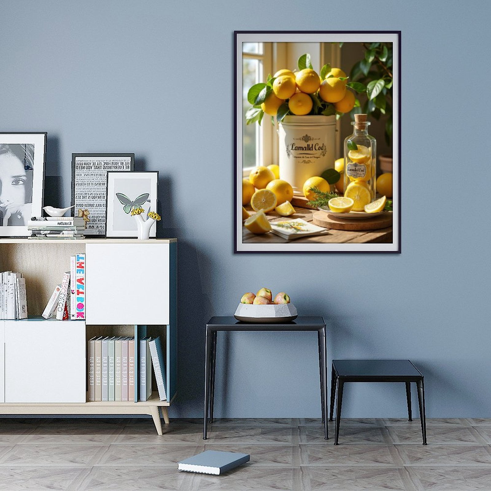 Diamond Art Kits for Adults - 5d Lemons Sunlight Kitchen Decor Freshness Diamond Painting for Adults, Diamond Art for Adults Beginners, Diamond Painting Kits for Adults for Home Wall Decor
