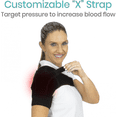 thumbnail image 3 of Shoulder Stability Brace - Injury Recovery Compression Support Sleeve - For Rotator Cuff Injuries, Arthritis, Sprain, Dislocation, Joint Pain Relief (, 3 of 5