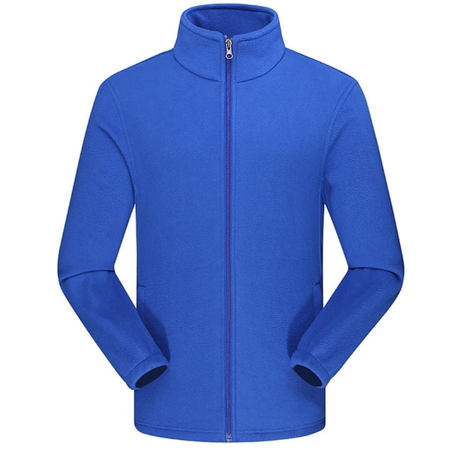 LSLJS Men's and Women's Fleece Winter Breathable Windproof Cardigan Jacket with Warm Tank