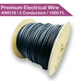 thumbnail image 2 of NATIONAL Wire&Cable - Premium Electrical Wire - 16 Gauge 3 Conductors - 1000Ft - Made in USA, 2 of 4