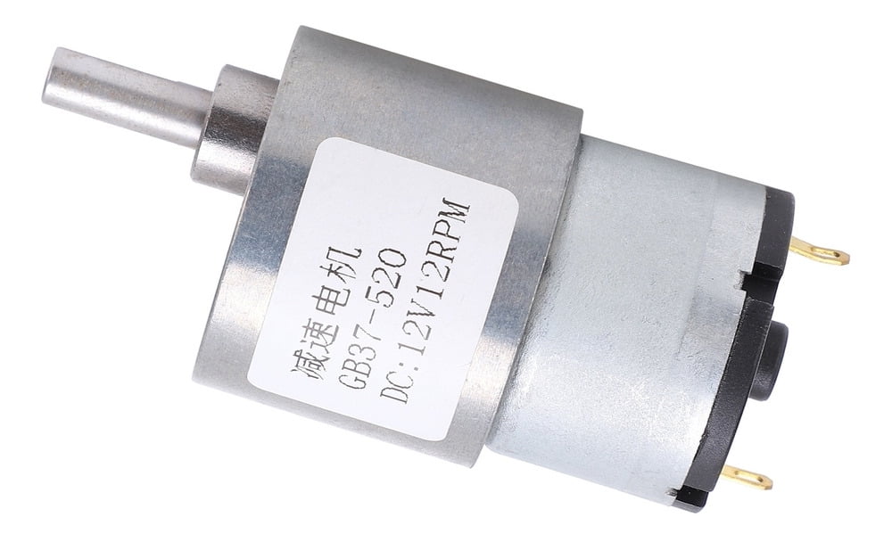 Motor De Corriente Continua, 12 V, 12 Rpm, Eje Reductor Auto | Walmart ...