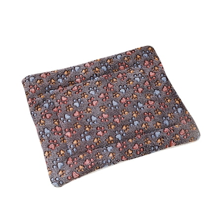 Fanshiluo Double-layer Thickened Pet Blanket Double-sided Plush Insulation Dog Lying Mat Dog Sleeping Blanket Mat