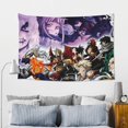 thumbnail image 3 of My Hero Academia Tapestry, Anime Wall Poster Art, Wall Tapestry For Bedroom Living Room Dorm Room, Wall Hanging For Festival Party Events Background Photography Backdrop, 60x40 Inch, 3 of 9