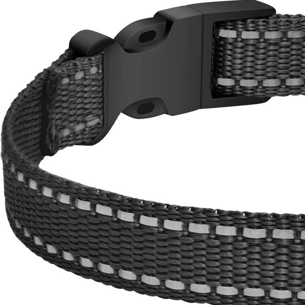 Paipaitek Shock Collar Replacement Strap Reflective Adjustable Dog Replacement Collars Fits Most of Pet Fence and Bark Collars Receivers Durable Adjustable 2 Pack Walmart