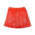thumbnail image 6 of Skirts for Women Carnival Fluorescent Dance Party Night Performances Festive Celebrations With Flowing Fringe Design Womens Skirt Red, 6 of 7