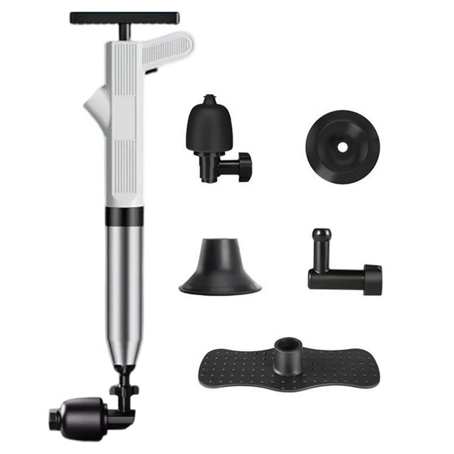 Air Power Drain Blaster Tools Removedor de obstrucciones universal para baño Ducha Bañera JShteea Libre de BPA