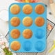thumbnail image 2 of Pack Muffin Pans, Food Grade Silicone Non-Stick Muffin Pans, Makes 12 Muffins, 2 of 5