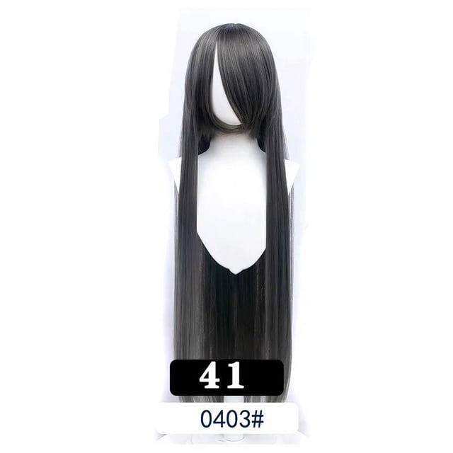 Pelucas sintéticas de pelo rosa, pelo suave de seda a granel, volumen de aire, alta temperatura, pelo largo y rizado, pelo de onda grande, peluca recta para Cosplay