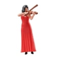 thumbnail image 5 of Almencla 1/64 Band Figurine Dioramas DIY Scene Realistic Hand Painted Figure Layout Decoration for Train Layout DIY Scene Fairy Garden Violinist, 5 of 8