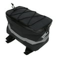 thumbnail image 4 of Cycling Back Rack Bag,Large Capacity Waterproof Oxford Fabric PU Leather Rear Rack Bag with Rain Cover for Outdoor Cycling, 4 of 7