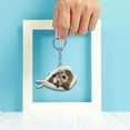thumbnail image 4 of Adorable Pet Key Chains - Cute Sloth and Angel Keychains Unique Personality for Couples Boys and Girls, 4 of 8