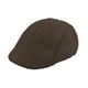 thumbnail image 5 of Gorra plana de malla para hombre, gorro informal para vendedor de periódicos, para golf, senderismo, conducción al aire libre Café, 5 of 8