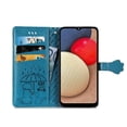 thumbnail image 2 of Funda Cartera FOXDOCK para Samsung Galaxy A02S , Flip PU con Relieve de Gatos y Perros, Tarjetero y Soporte, 2 of 6