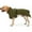 Military Green, variant on UOSIA Dog Winter Jacket Raincoat Waterproof Windproof Reflective Coat with Warm Insulation