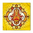 thumbnail image 1 of Hamsa Bandana, Sun Aura Energy, Unisex Head and Neck Tie, by Ambesonne, 1 of 2
