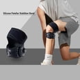 thumbnail image 6 of 1pcs  Adjustable Patella Knee Brace with Knob Strap Patella Tendon Stabilizer Knee Pain Relief Support for Hiking Soccer, 6 of 9