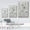 thumbnail image 4 of Coastal Christmas IV - Framed Gallery Wrapped Holiday Canvas - 27 x 41 - Natural Wood Frame, 4 of 8