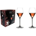thumbnail image 2 of Riedel 11.35oz Extreme Rose Clear Crystal Champagne Wine Glass, Set of 2, 2 of 3