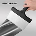 thumbnail image 3 of Plancha Scraper, Plancha Scraper for Stainless Steel Plate Professional Plancha Scraper Plancha Scraper with Handle, Stainless Steel Plancha Scraper, Barbecue Grill Scraper Cleaning Tool, 3 of 5