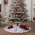 thumbnail image 4 of Sikiie Sea Shells 3 Nativity Christmas Tree Skirt, Jesus Christian Winter Holiday Tree Mat Decoration(30-48IN)30", 4 of 6
