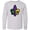AC-Heather Grey, variant on Inktastic Fleur De Lis Mardi Gras Holiday Long Sleeve Youth T-Shirt